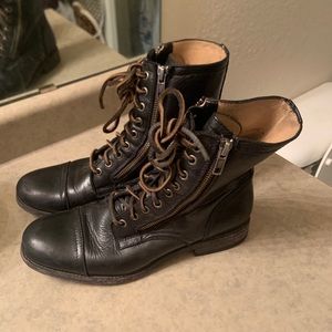 Frye boots black leather